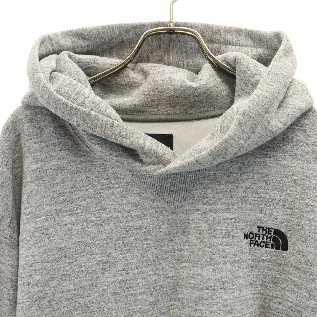 THE NORTH FACE ノースフェイス 長袖 スウェットパーカー XXL グレー NT61835 アウトドア 裏起毛 ビッグサイズ メンズ