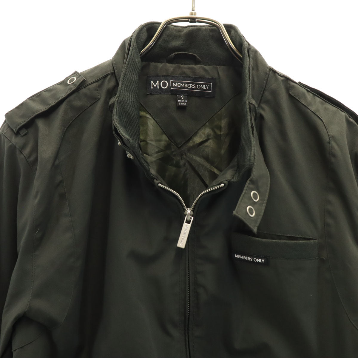 MEMBERS ONLY メンバーズオンリー ブルゾン S カーキグレー ジャケット メンズ