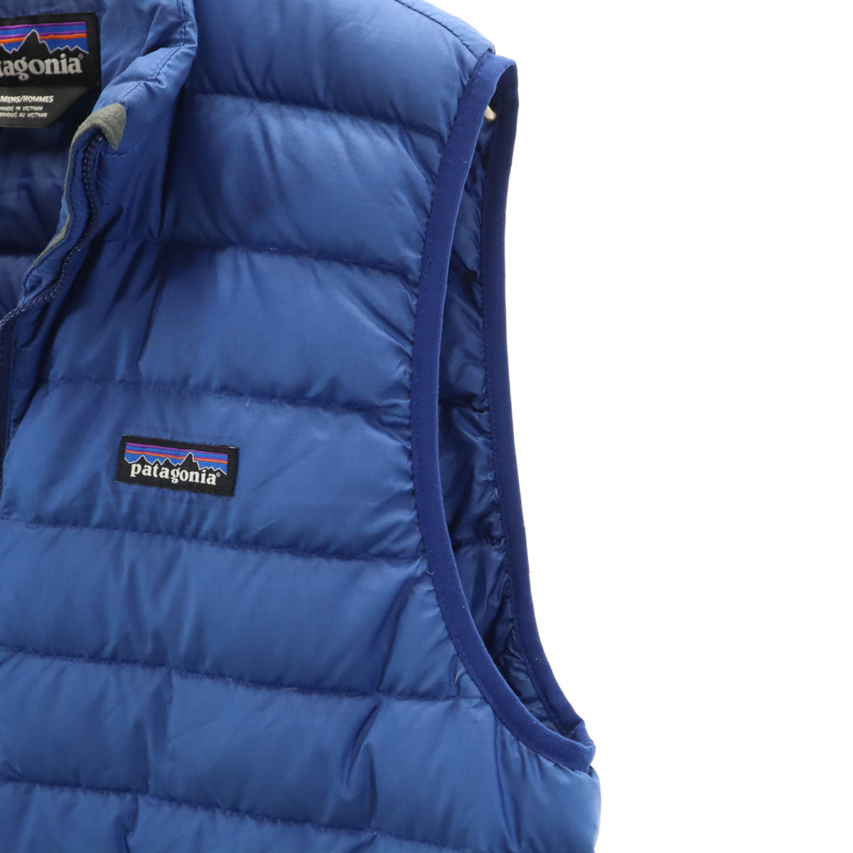 patagonia パタゴニア ダウンベスト S ブルー 84622SP15 アウトドア メンズ
