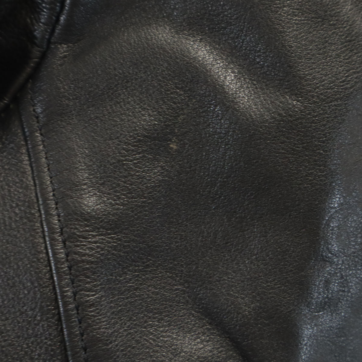 MAISON DE REEFUR メゾンドリーファー 牛革 レザー ダブルライダースジャケット 36 ブラック レディース