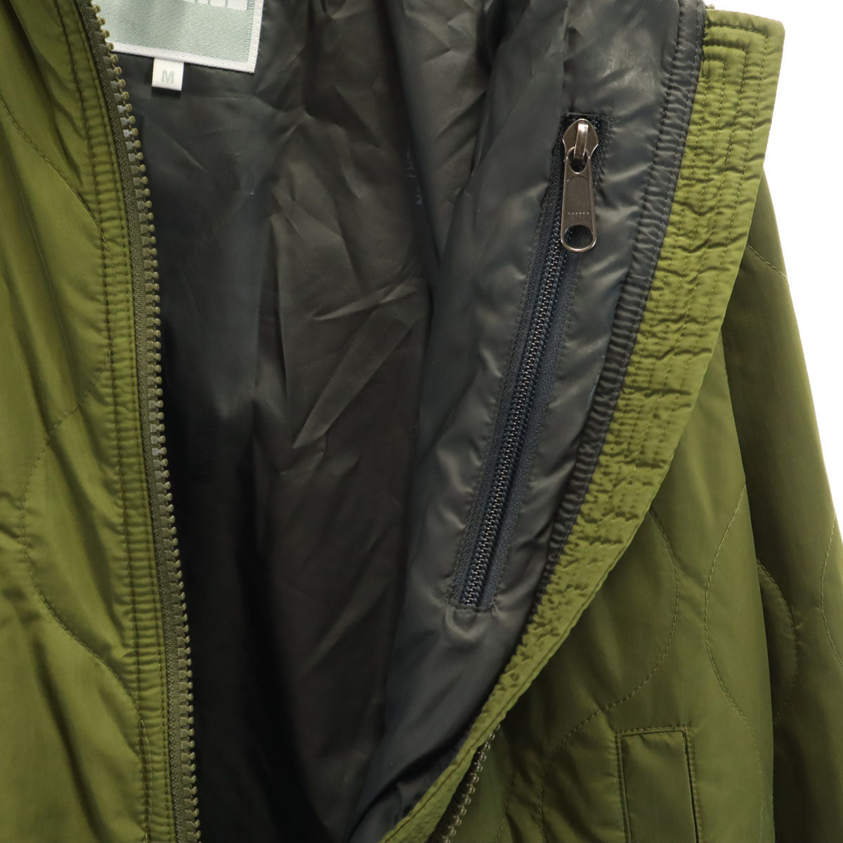 THE NORTH FACE ノースフェイス プリマロフト 中綿ジャケット M カーキ ライナー アウトドア NPW21730 レディース