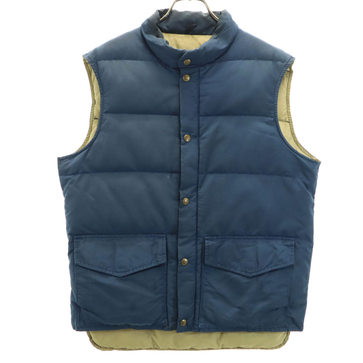 WOOLRICH ウールリッチ 80s USA製 ヴィンテージ ダウンベスト M ブルー メンズ