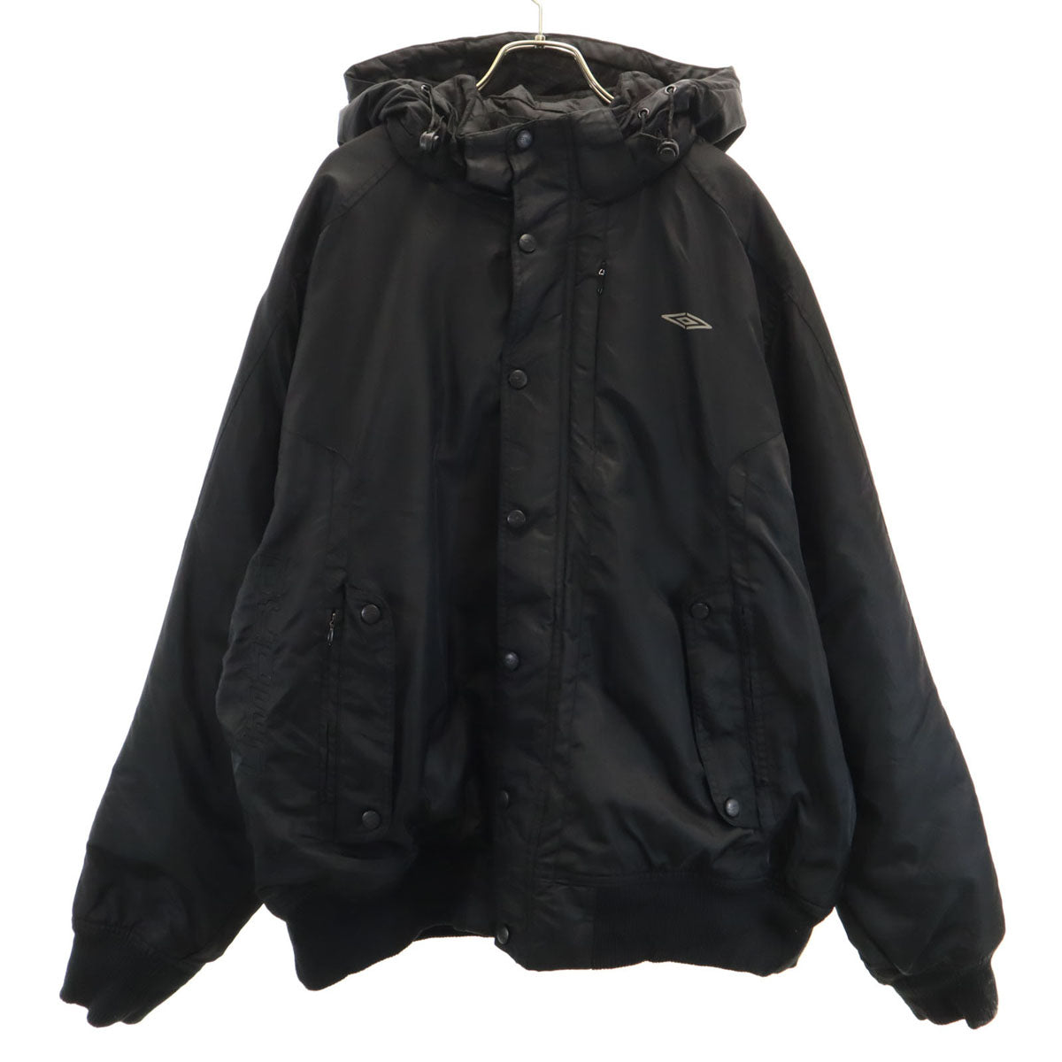 umbro アンブロ オールド トレーニング 中綿ジャケット XXL ブラック ビッグサイズ メンズ