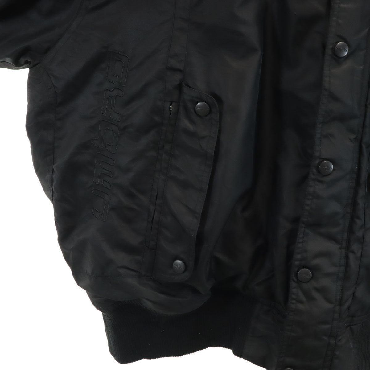 umbro アンブロ オールド トレーニング 中綿ジャケット XXL ブラック ビッグサイズ メンズ