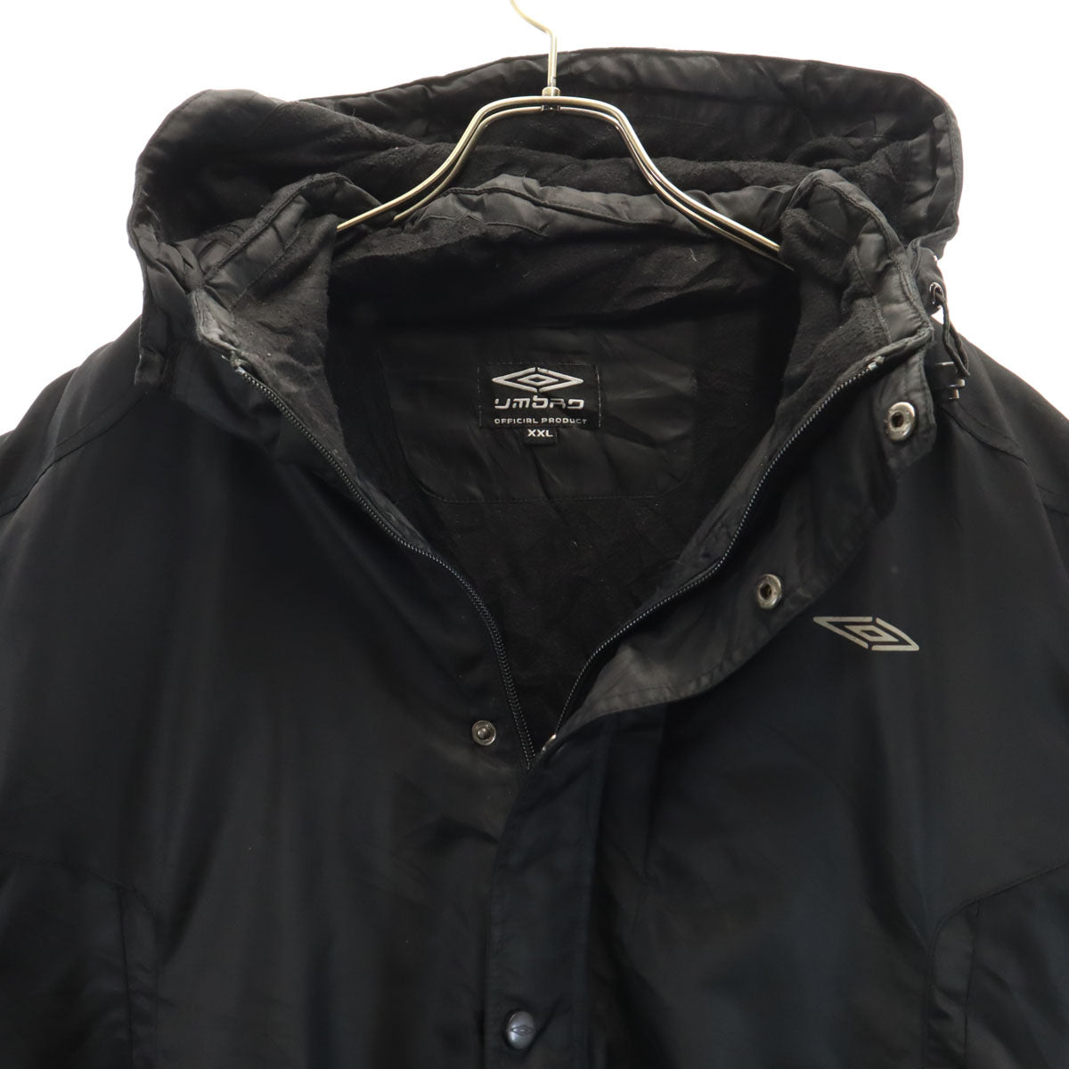 umbro アンブロ オールド トレーニング 中綿ジャケット XXL ブラック ビッグサイズ メンズ