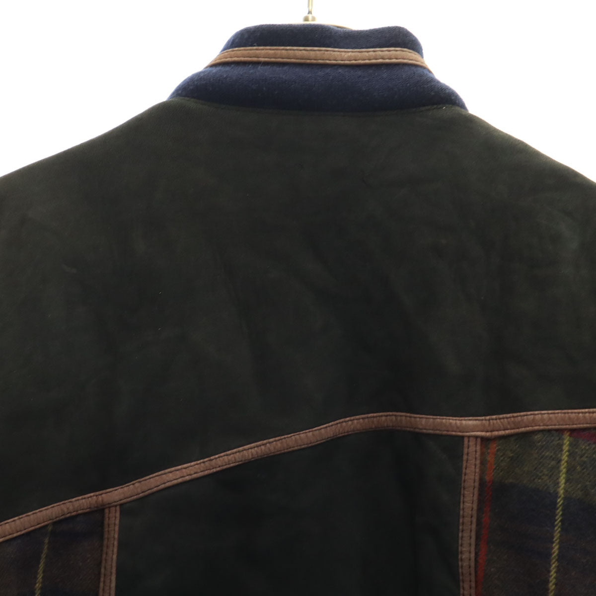 ADLER アドラー 90s 00s オールド レザージャケット M モスグリーン 中綿 メンズ