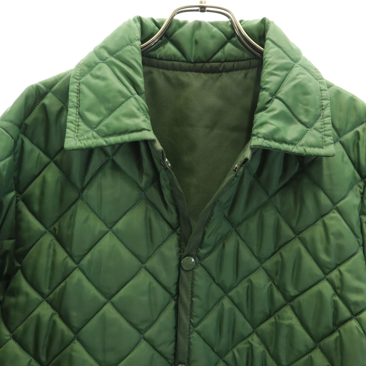 Paul Smith JEANS ポールスミスジーンズ 英国製 キルティングジャケット M グリーン系 リバーシブル メンズ