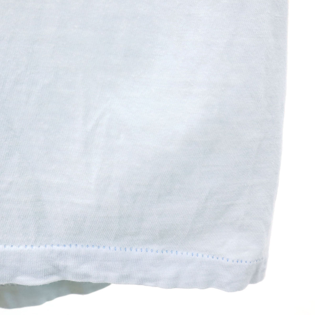 SIGNAL シグナル 90s USA製 オールド 浮世絵 バックプリント 長袖 シングルステッチ Tシャツ M 水色 ロンT 鳥 メンズ