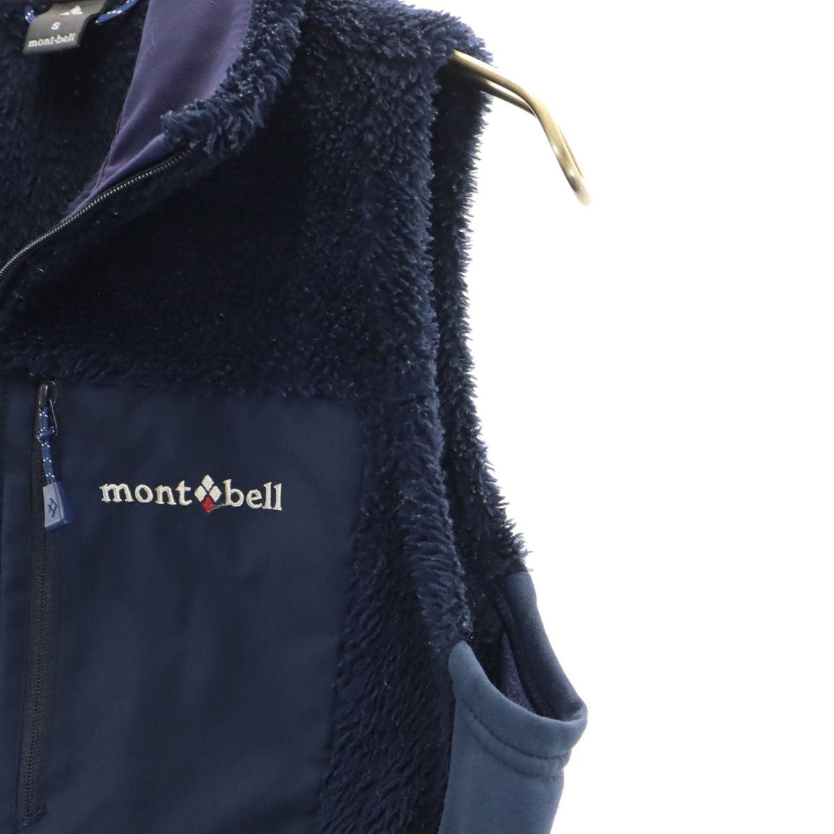 mont-bell モンベル クリマエア ベスト S ネイビー フリース アウトドア レディース