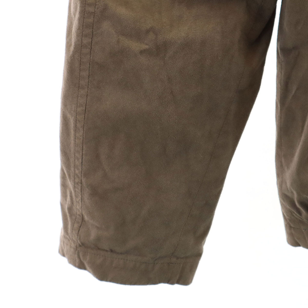 BURBERRY バーバリー 日本製 フェイクスエード レザージャケット L ベージュ系 長袖ライナー付き 三陽商会 メンズ