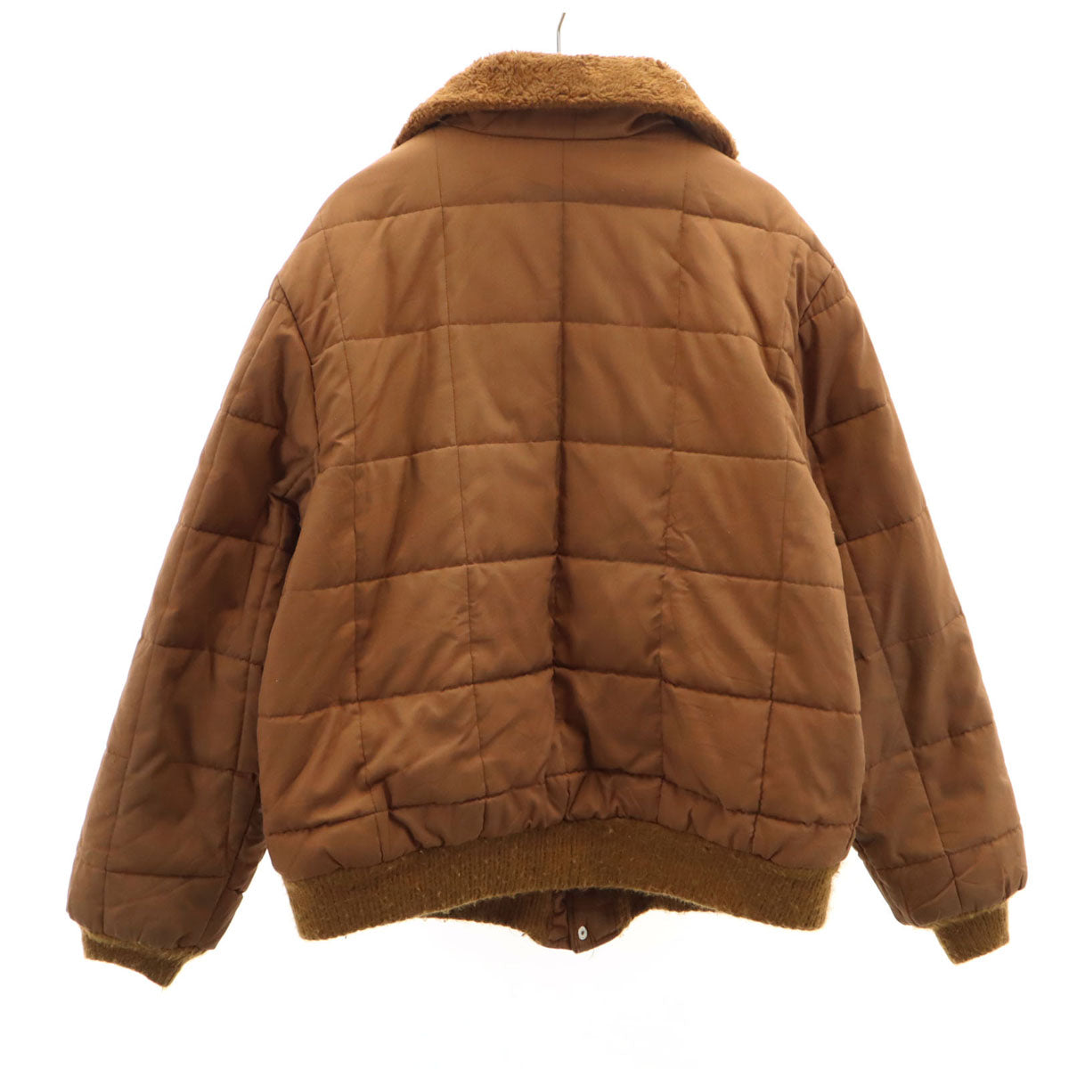 Ranitam 70s USA製 ヴィンテージ キルティングジャケット 44 オレンジブラウン メンズ