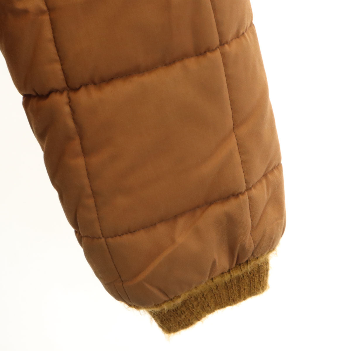 Ranitam 70s USA製 ヴィンテージ キルティングジャケット 44 オレンジブラウン メンズ