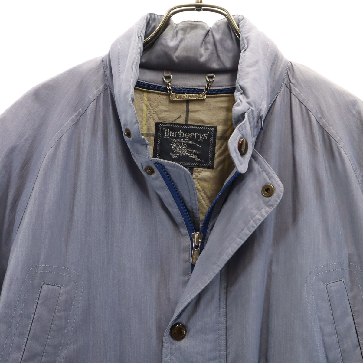 Burberrys バーバリーズ 90s オールド ジャケット S ブルー系 ライナー付き メンズ