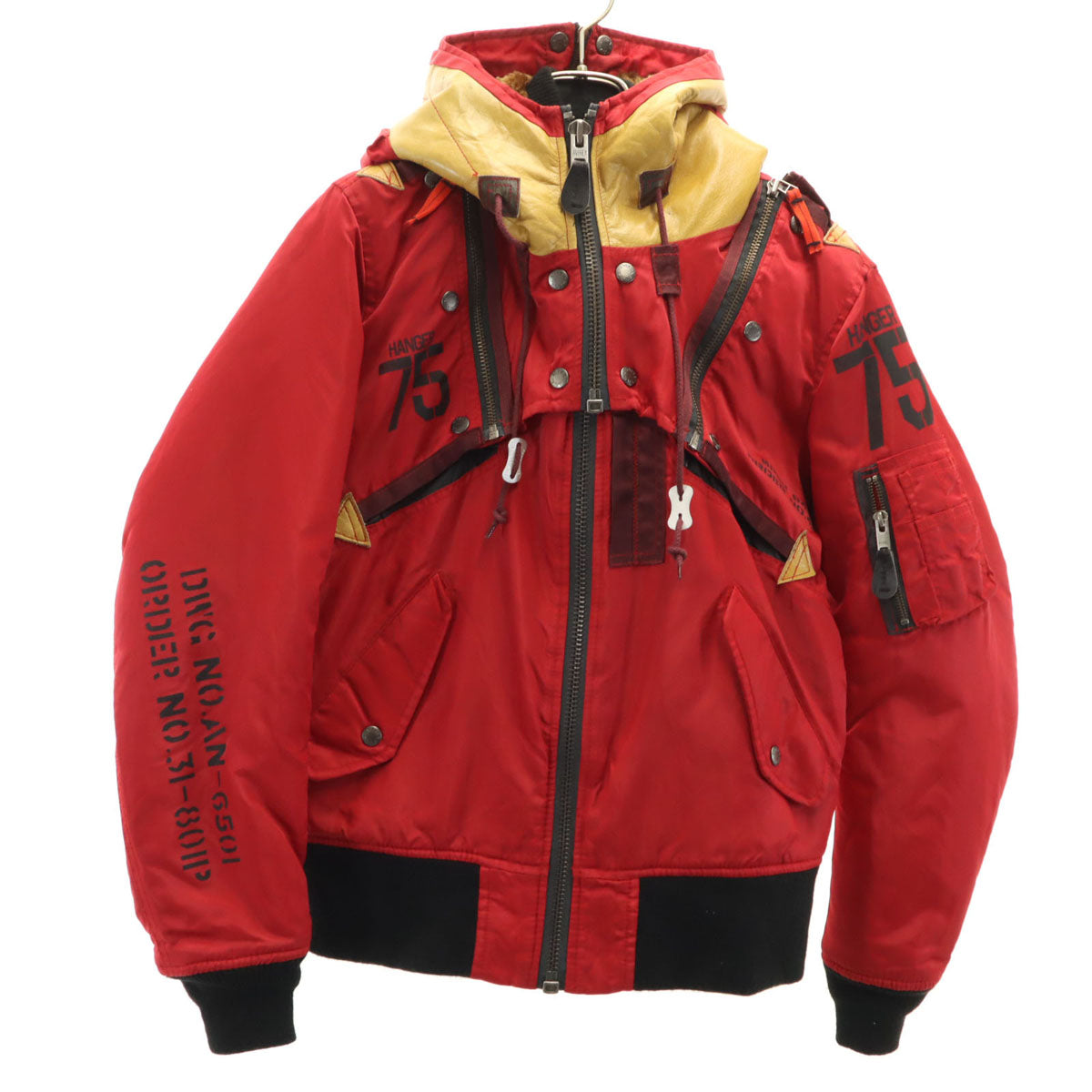 AVIREX アヴィレックス フライトジャケット M レッド メンズ