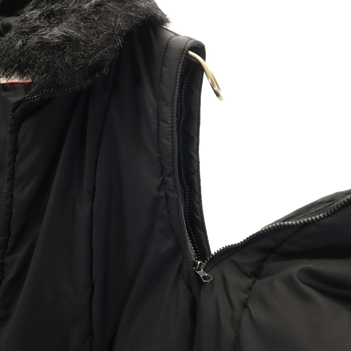 MAX&CO マックスアンドコー 中綿ジャケット 38 ブラック レディース