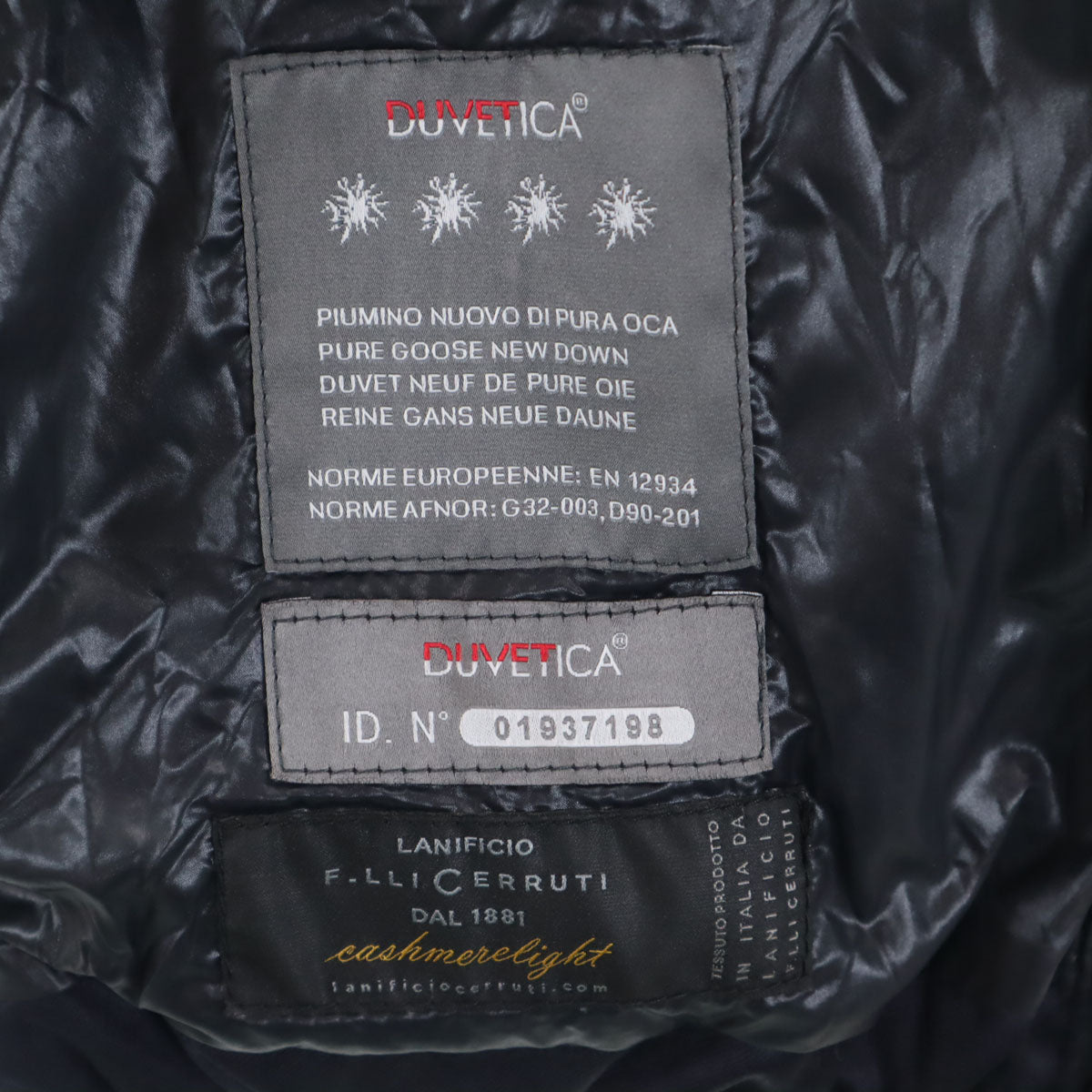 DUVETICA デュベティカ ダウンジャケット 40 ネイビー レディース