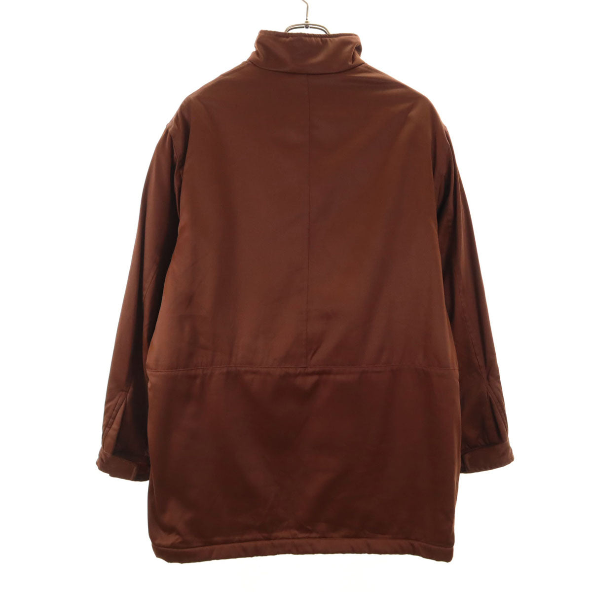 BURBERRY バーバリー ナイロンジャケット M ブラウン 裏フリース レディース