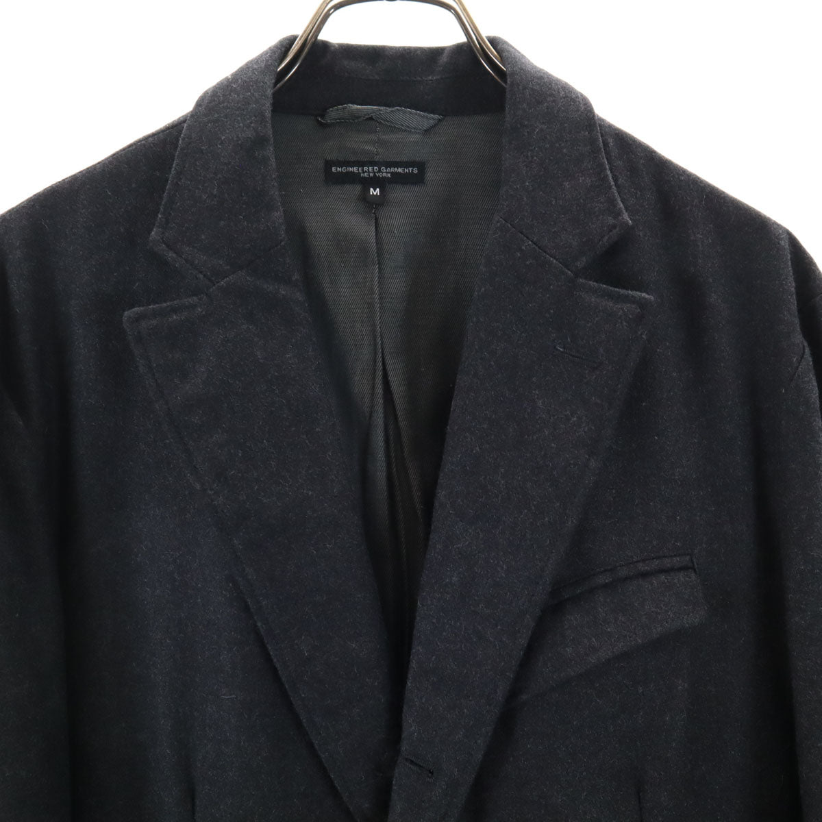 ENGINEERED GARMENTS エンジニアドガーメンツ USA製 ウール テーラードジャケット M グレー メンズ