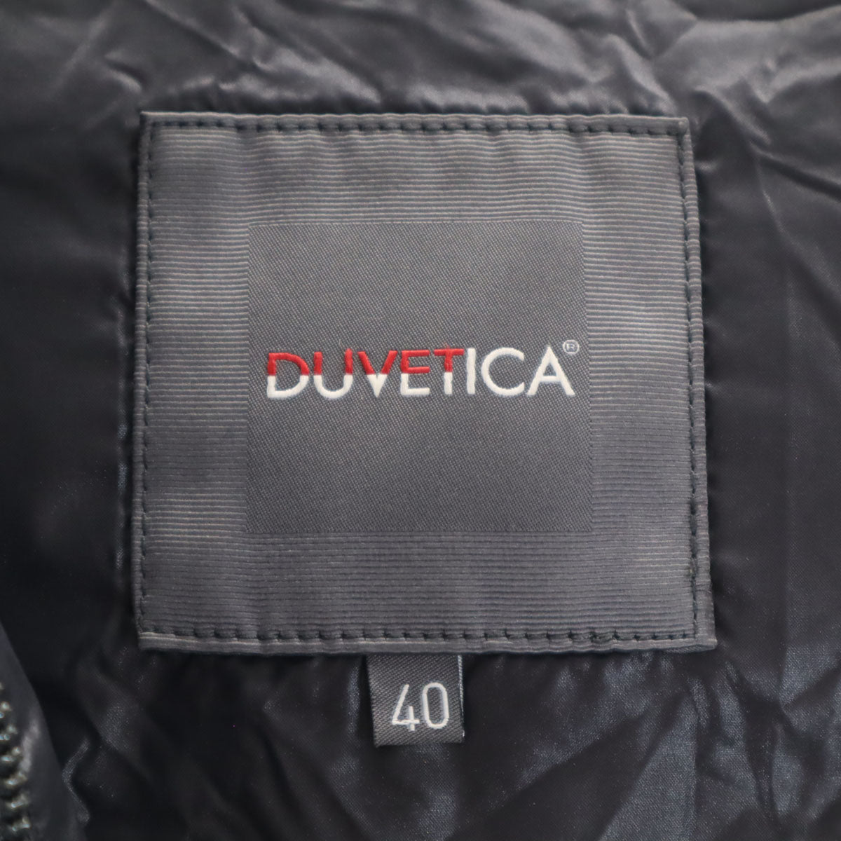 DUVETICA デュベティカ ダウンベスト 40 グレー メンズ