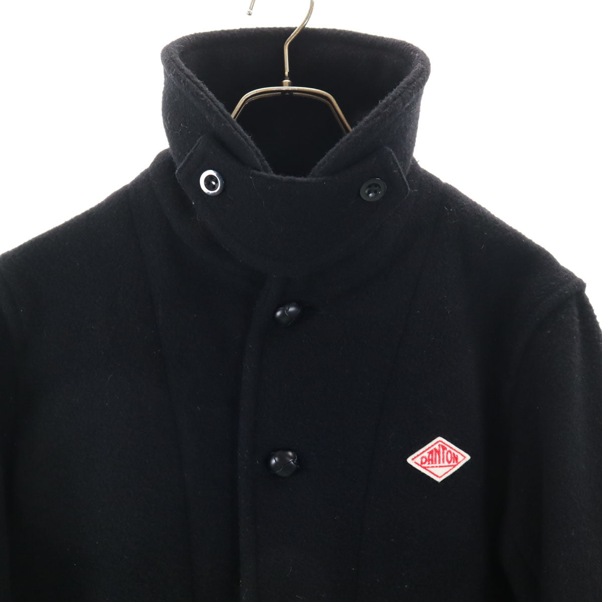 Danton ダントン 日本製 ウールジャケット 38 ブラック くるみボタン メンズ