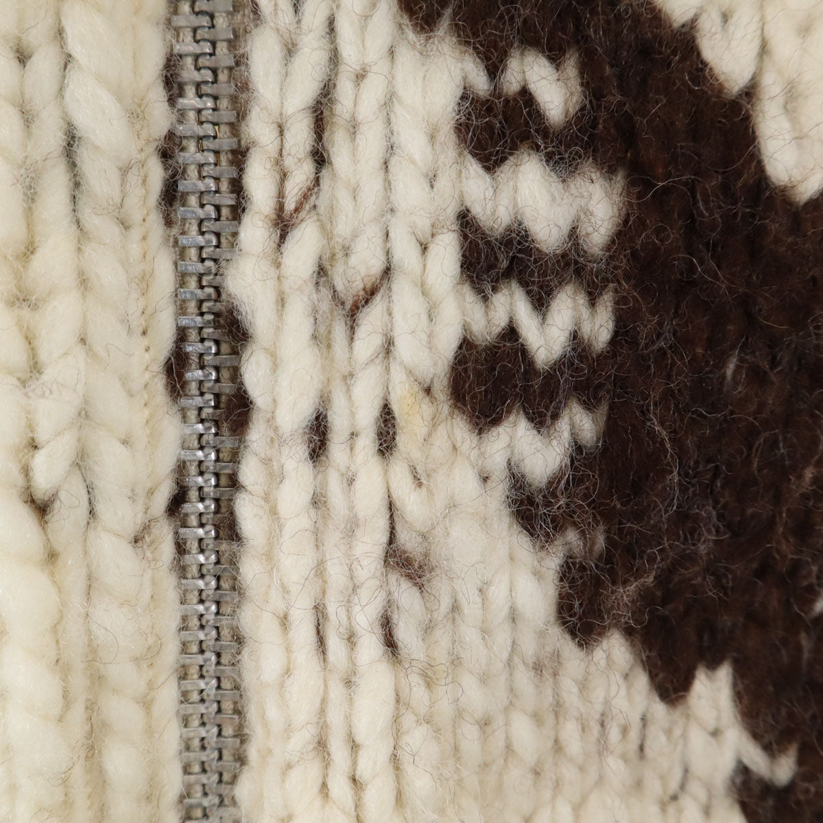 COWICHAN INDIAN 90s オールド カウチンジャケット グレー系 ニット メンズ