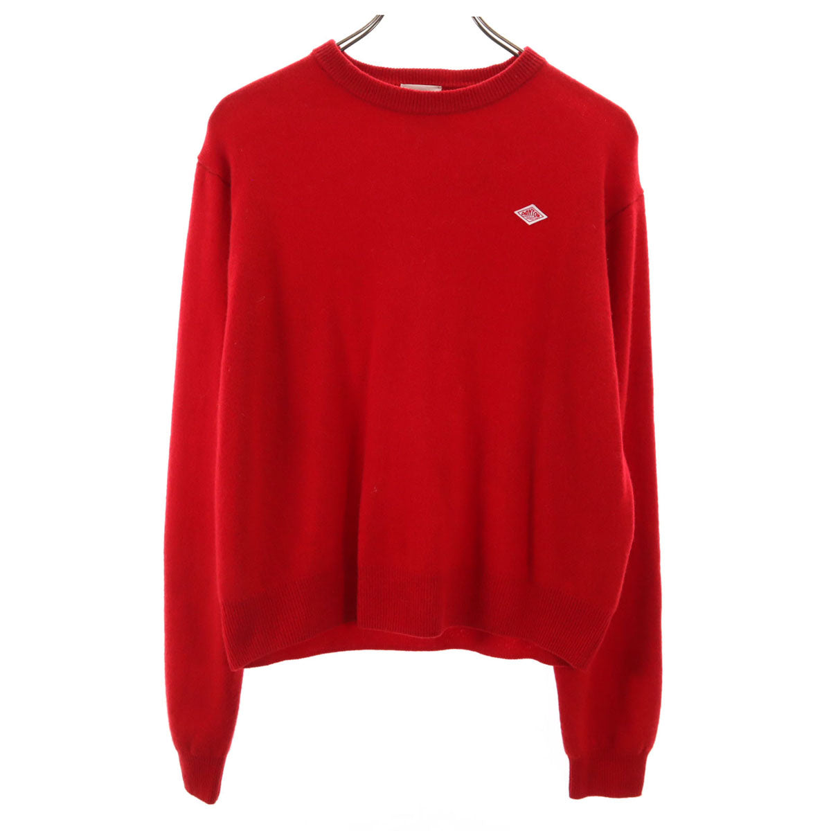 Danton ダントン 長袖 ニット 38 レッド レディース