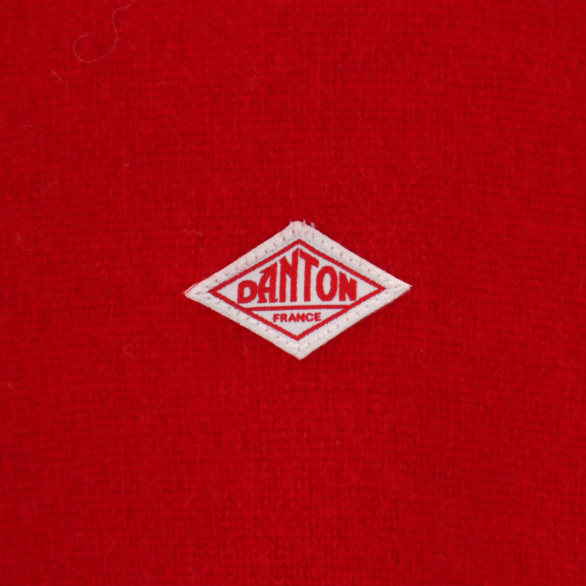 Danton ダントン 長袖 ニット 38 レッド レディース