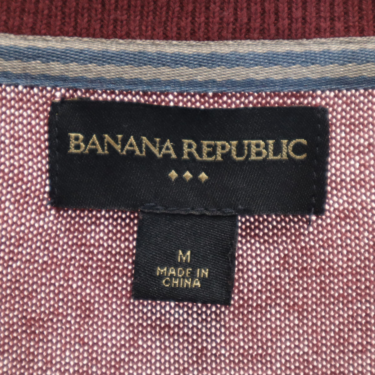Banana Republic バナナリパブリック 長袖 ニット ジップジャケット M グレー系 メンズ