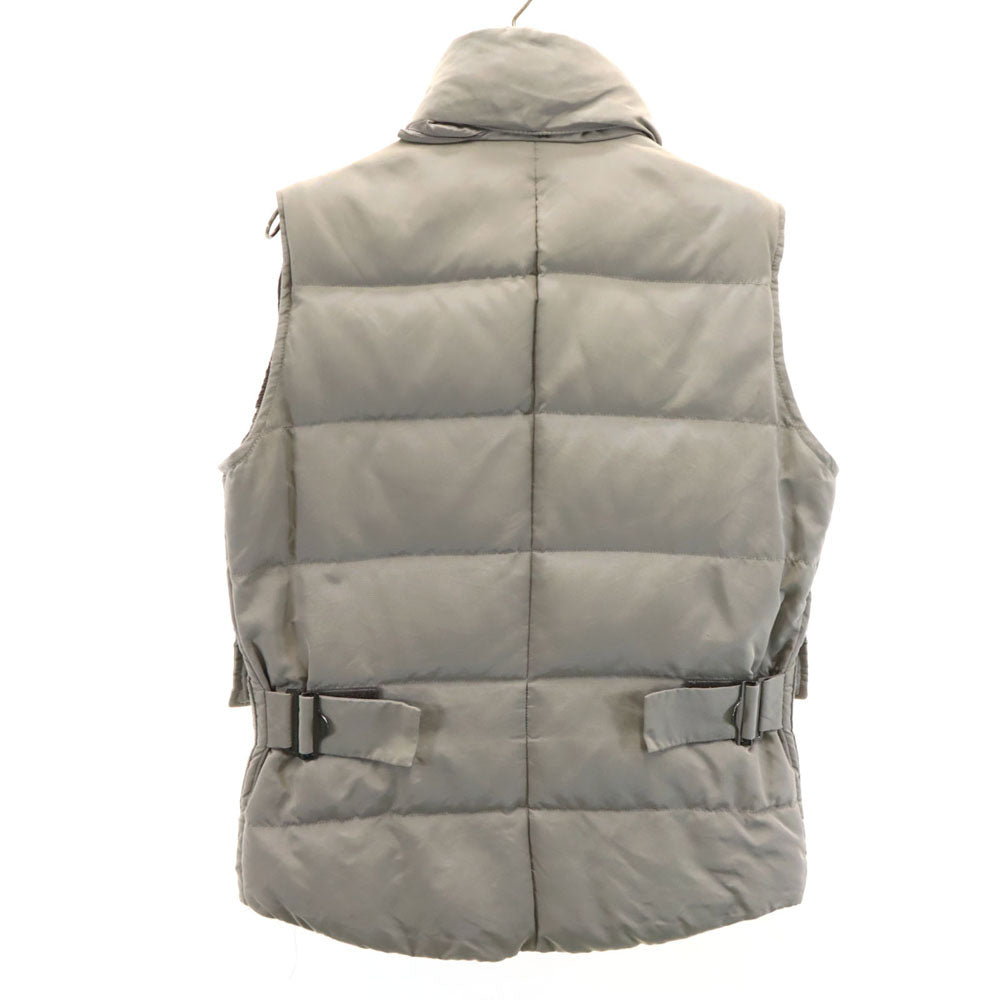 PEUTEREY ピューテリー ノースリーブ ダウンベスト S シルバー メンズ
