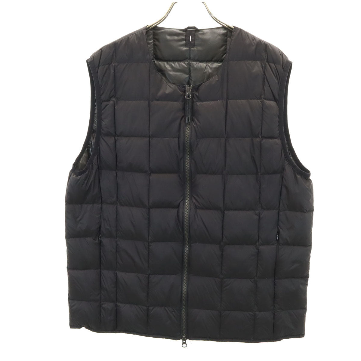 SHIPS シップス TAION タイオン 別注 ダウンベスト ブラック 収納袋付き メンズ