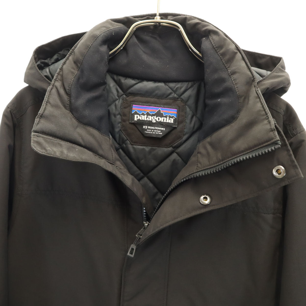 patagonia パタゴニア イスマス 中綿ジャケット XS チャコール系 26990FA18 アウトドア メンズ