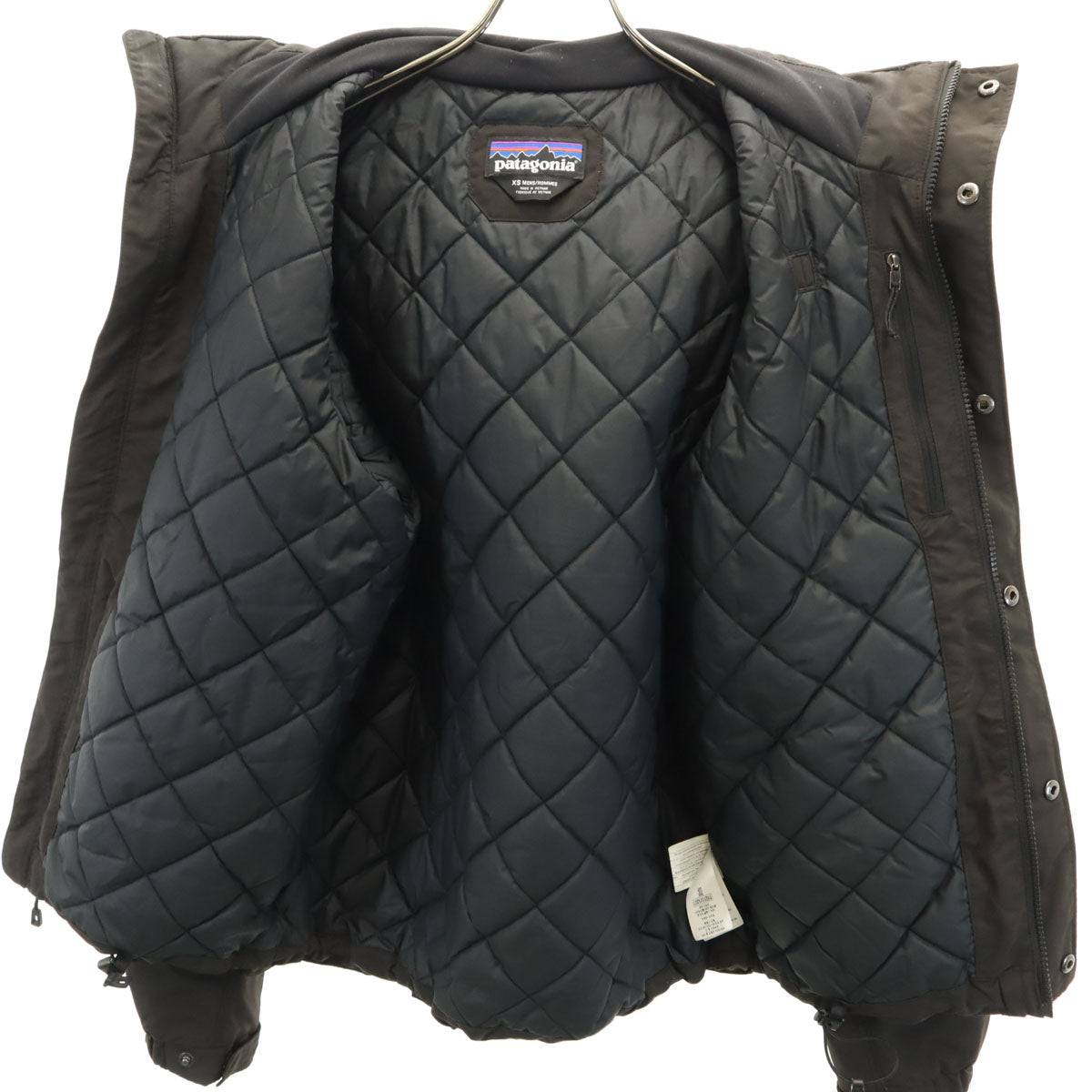 patagonia パタゴニア イスマス 中綿ジャケット XS チャコール系 26990FA18 アウトドア メンズ