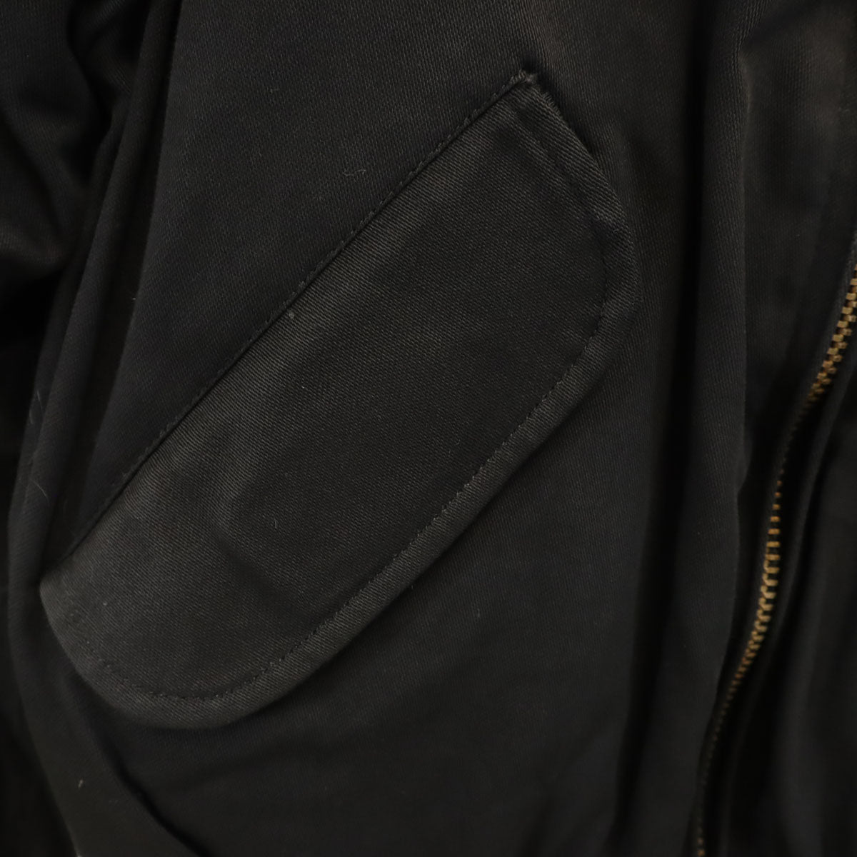 ALPHA アルファ 90s USA製 オールド AIR FORCE セキュリティ 中綿ジャケット M ブラック メンズ