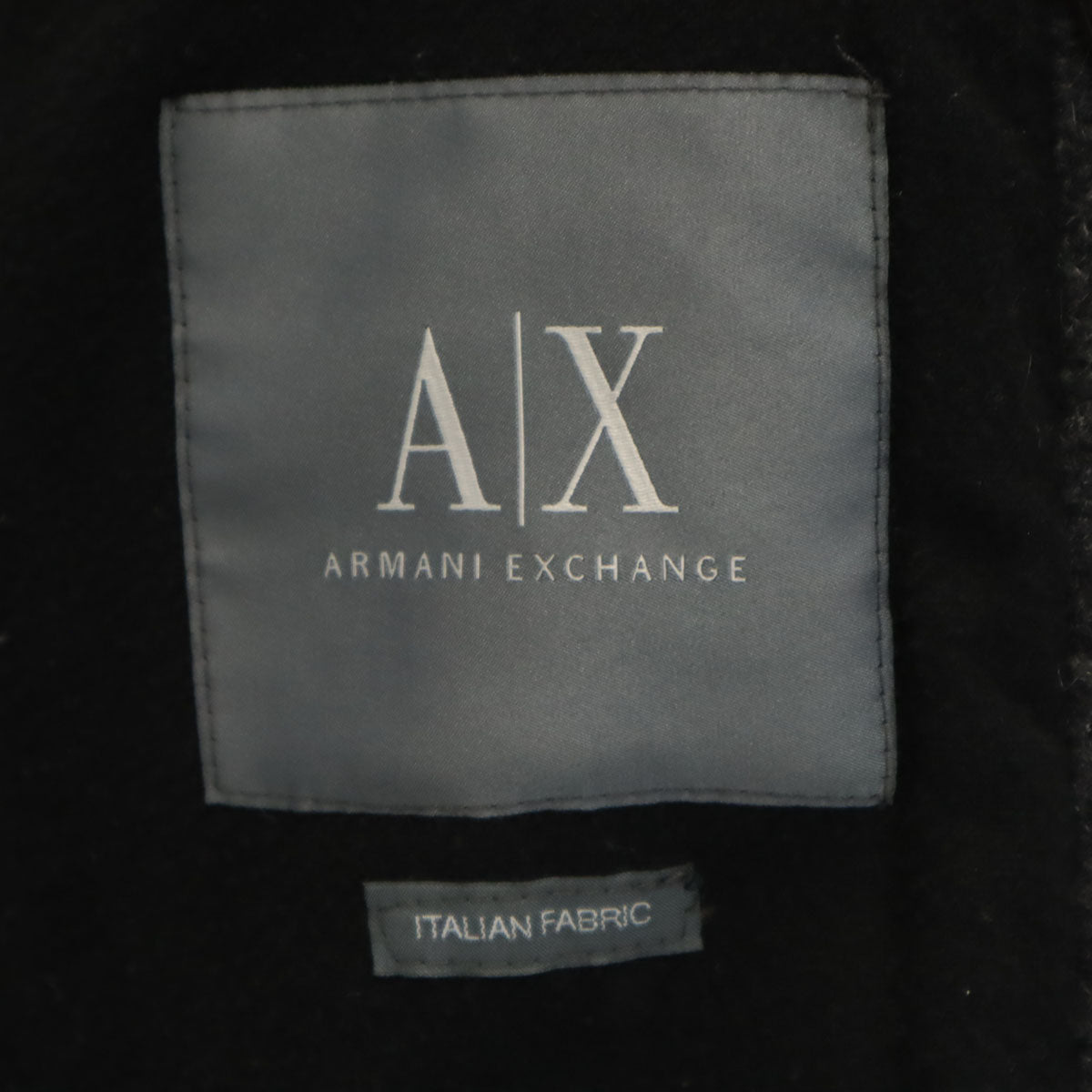 ARMANI EXCHANGE アルマーニエクスチェンジ ダッフルコート S チャコールグレー メンズ