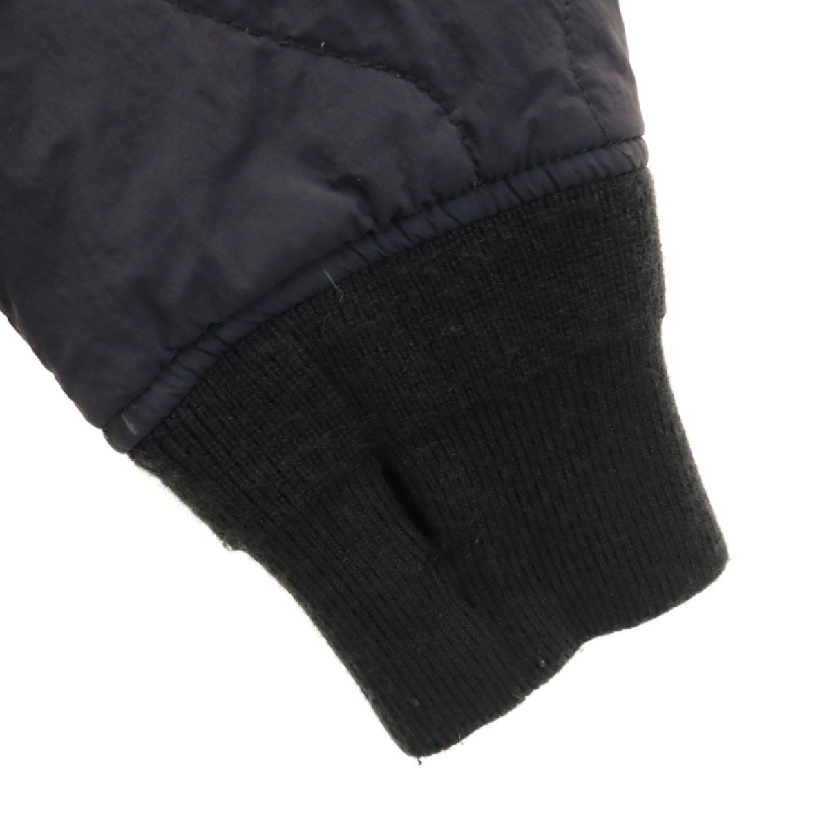 Hakuu ハクウ キルティングジャケット S チャコール リバーシブル フードマフラー付き レディース