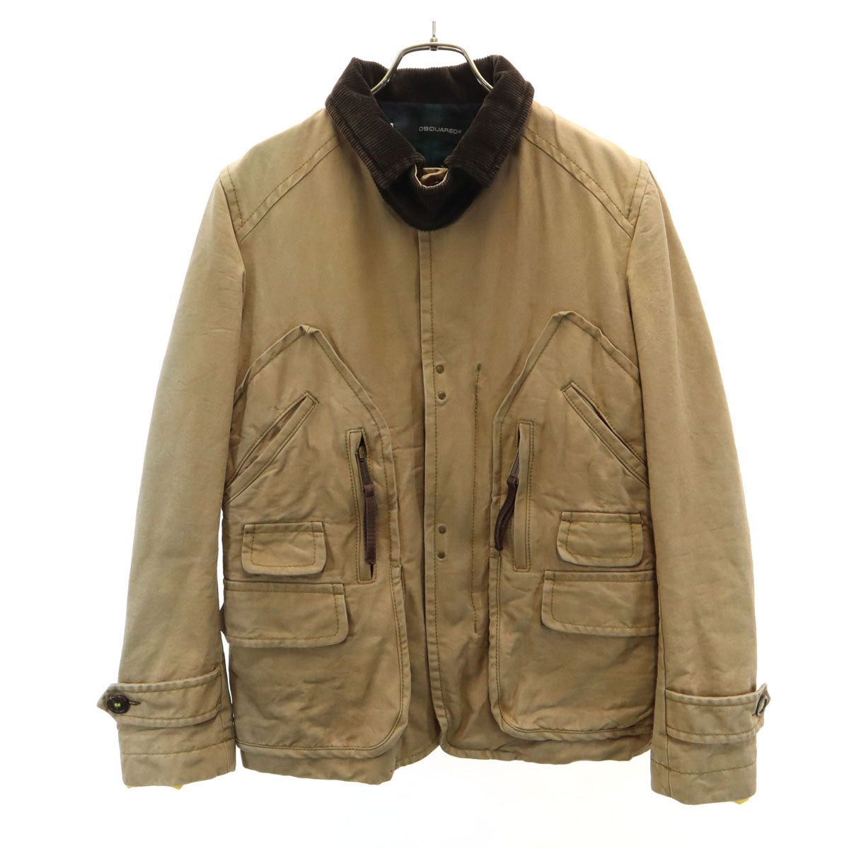 DSQUARED ダウンジャケット フライトジャケット XL ミリタリー 52 DSQUARED ディースクエアード ダウンジャケット フライトジャケット XL