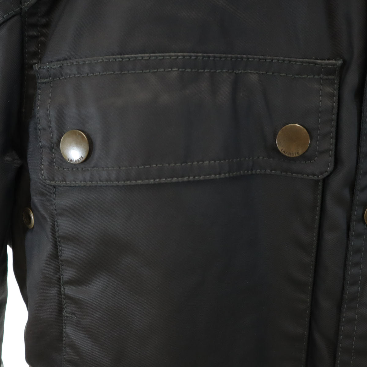 LACOSTE ラコステ ジャケット 46 ブラック メンズ