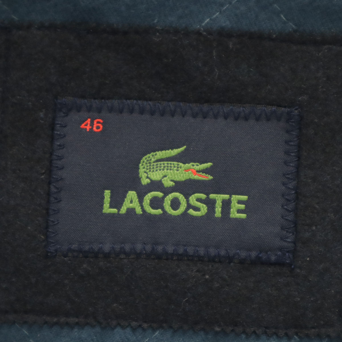 LACOSTE ラコステ ジャケット 46 ブラック メンズ