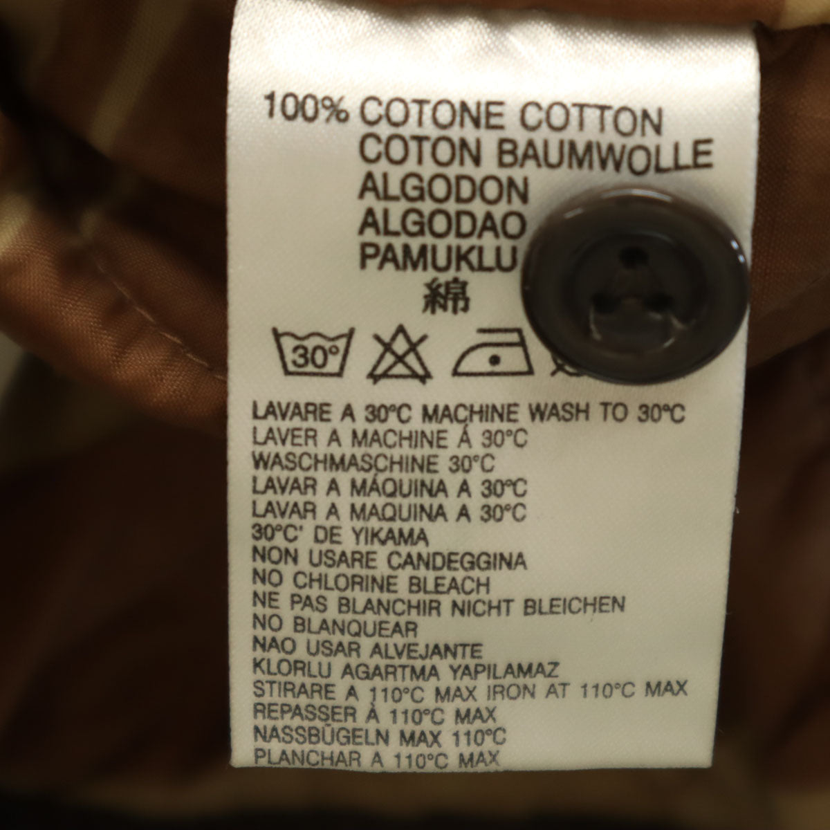 DIESEL ディーゼル バンドカラー コットンジャケット XXL チャコールグレー ビッグサイズ レディース