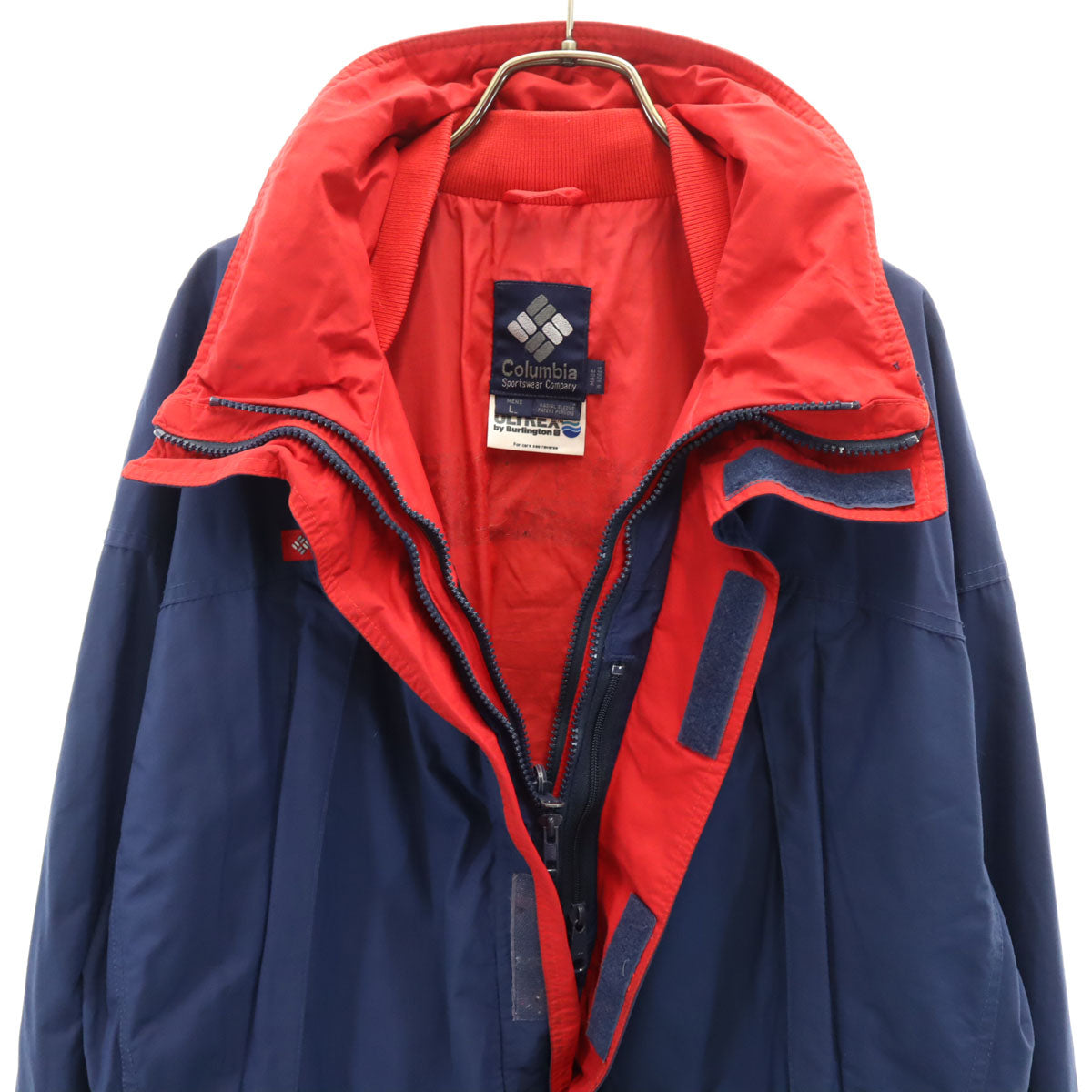 Columbia コロンビア 80s 90s オールド ナイロンジャケット L ネイビー アウトドア メンズ