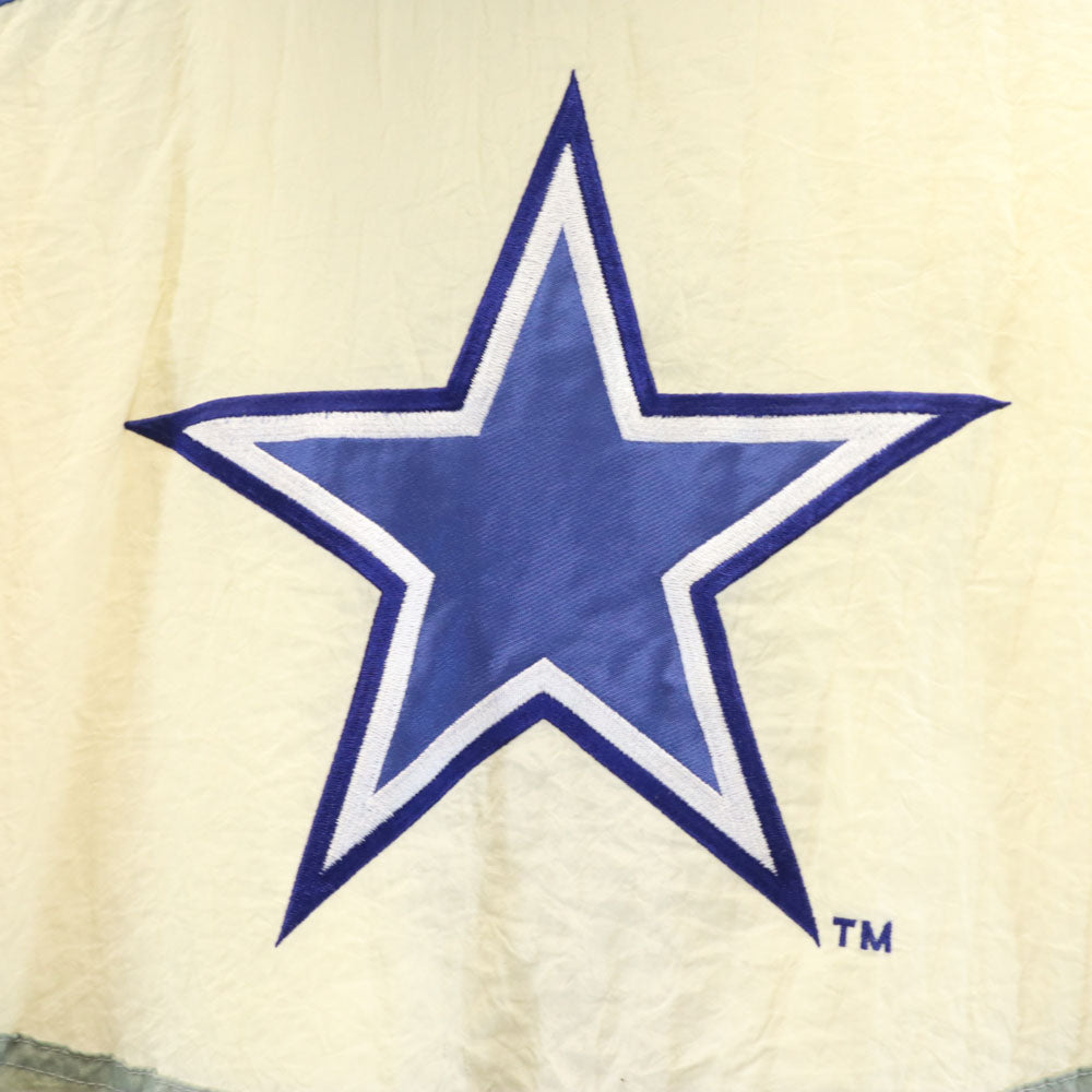 NFL エヌエフエル 90s オールド パデット ナイロンジャケット L ブルー COWBOYS 中綿 メンズ