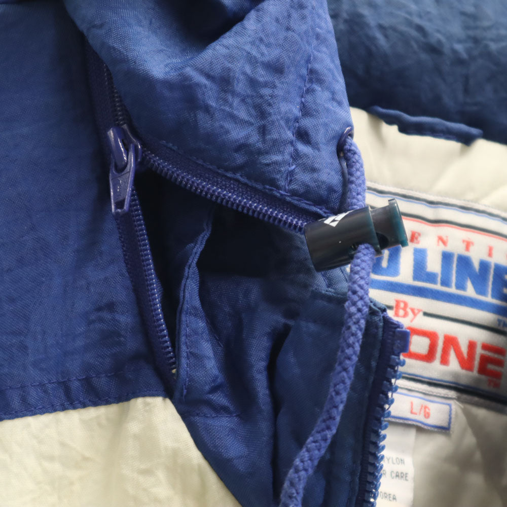 NFL エヌエフエル 90s オールド パデット ナイロンジャケット L ブルー COWBOYS 中綿 メンズ