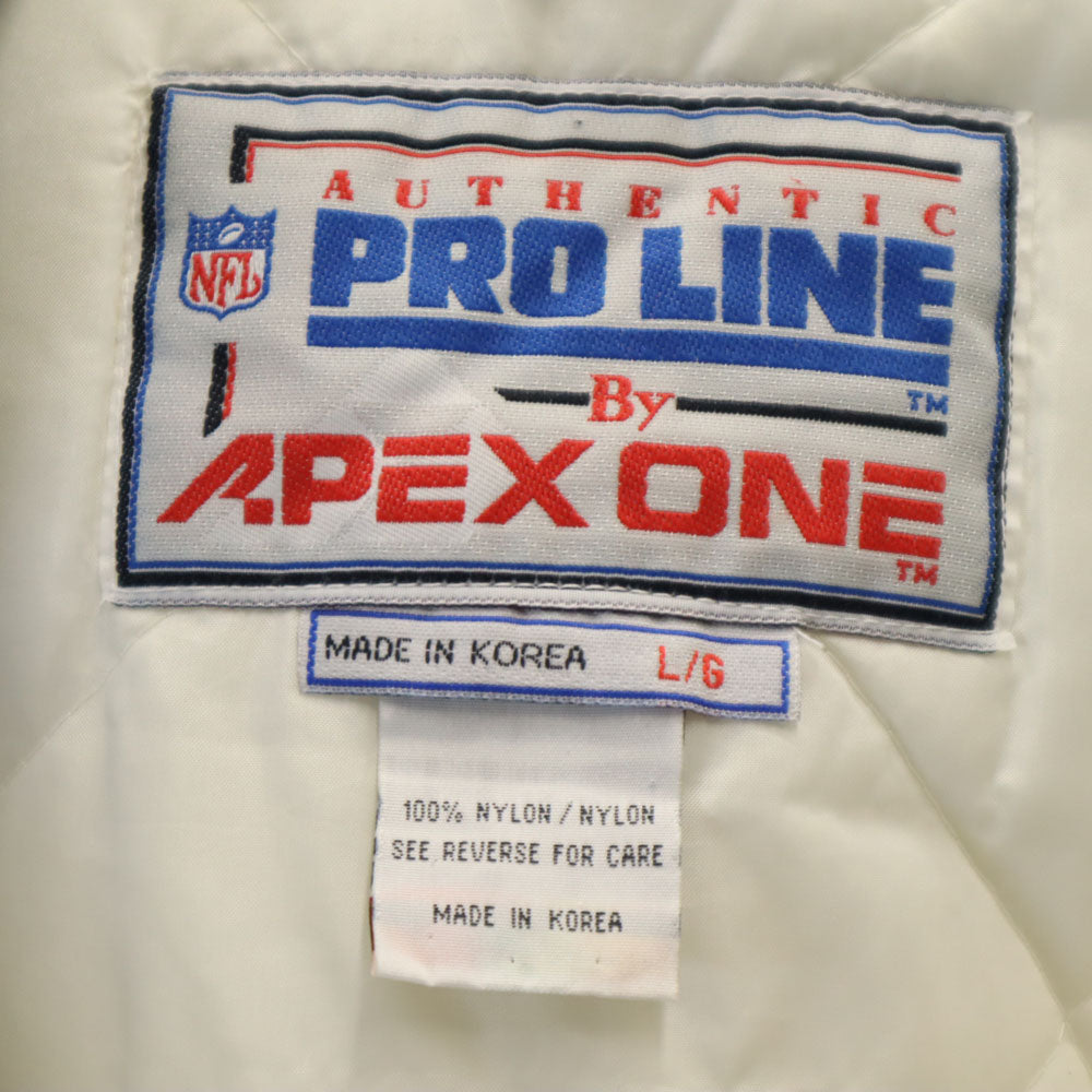 NFL エヌエフエル 90s オールド パデット ナイロンジャケット L ブルー COWBOYS 中綿 メンズ