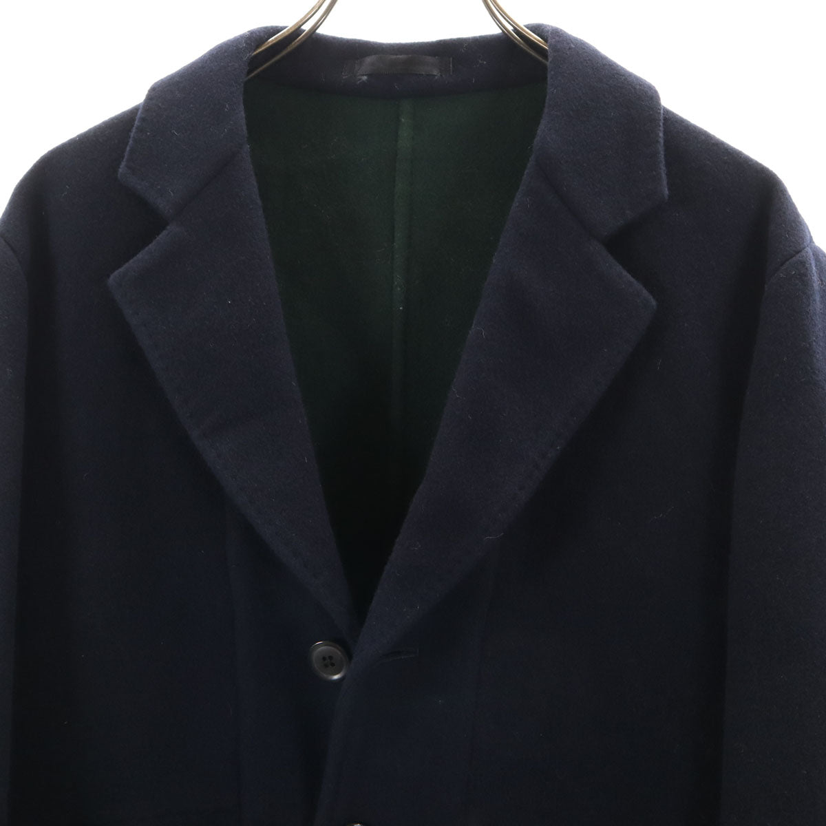 美品 Paul Smith ポールスミス ウール テーラードジャケット L ネイビー メンズ