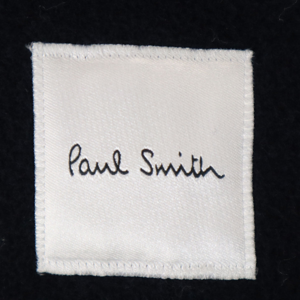 美品 Paul Smith ポールスミス ウール テーラードジャケット L ネイビー メンズ