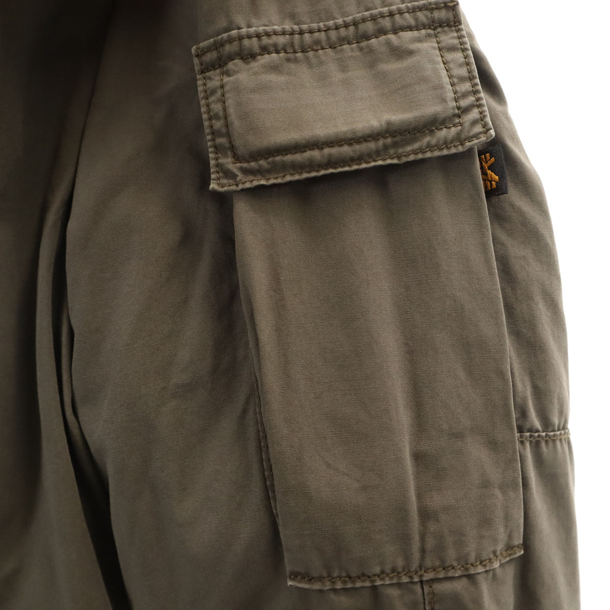 未使用 ALPHA INDUSTRIES INC アルファインダストリーズ ECWCS フィールドジャケット M カーキグレー系 ミリタリー フライト メンズ