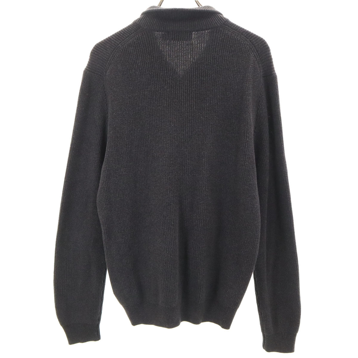 POLO RALPH LAUREN ポロラルフローレン 長袖 ジップアップ ニットカーディガン M グレー メンズ