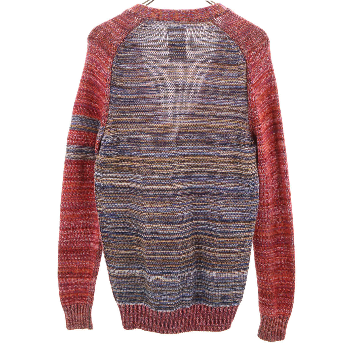 DIESEL ディーゼル 長袖 ニットカーディガン S レッド系 メンズ