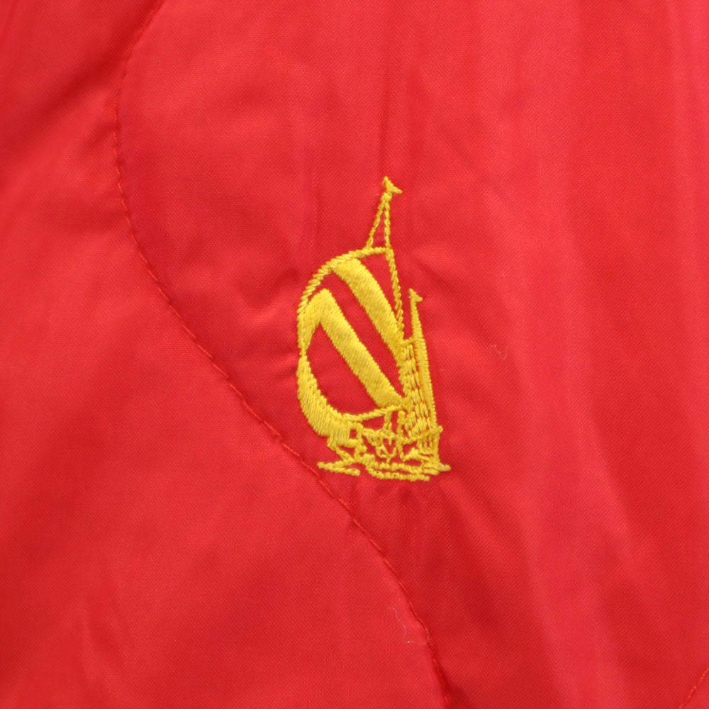 NAUTICA ノーティカ 90s オールド キルティングジャケット L レッド メンズ