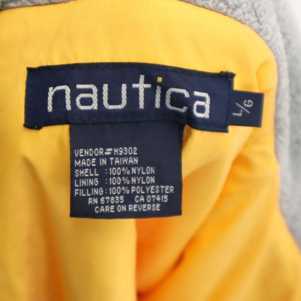 NAUTICA ノーティカ 90s オールド キルティングジャケット L レッド メンズ